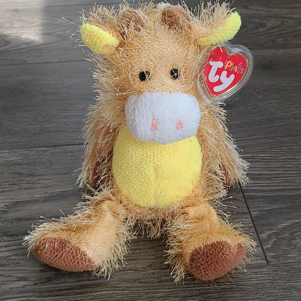 *3For$35 - Ty Punkies Beanie Babies *Cow